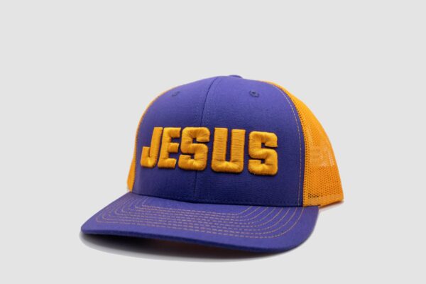 Jesus Trucker Mesh Snapback Hat